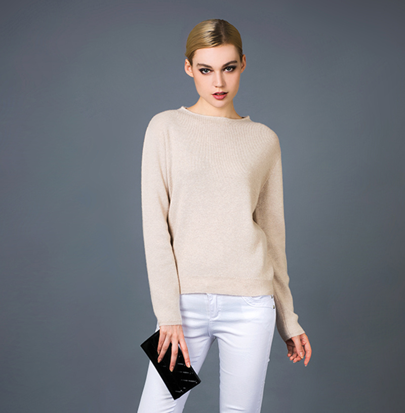 Lady's Fashion Cashmere Sweater 17brpv030
