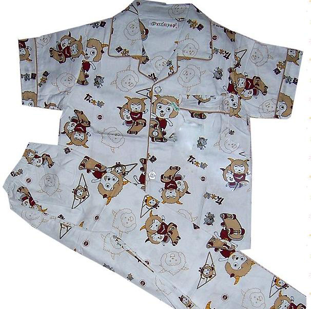 Cotton Flannel Children Sleepwear OEM Order Is Available