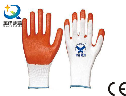 13gauge Polyester Nitrile Coated Safety Work Gloves (N7001)
