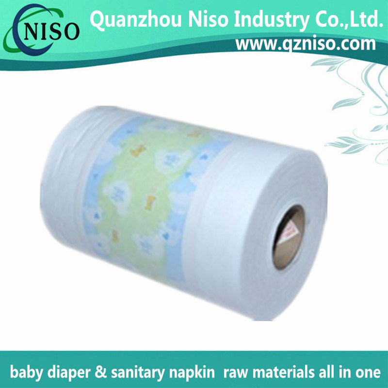 Baby Diaper Raw Materials Laminated PE Film Backsheet Nonwoven
