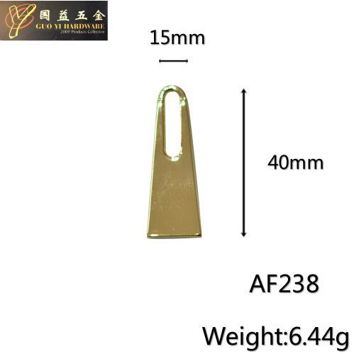 What Type of Zipper Head Can Leave Information, Can Be Customized (AF238)