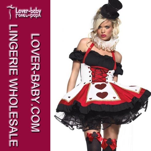 Queen of Red Hearts Halloween Costume (L15232)