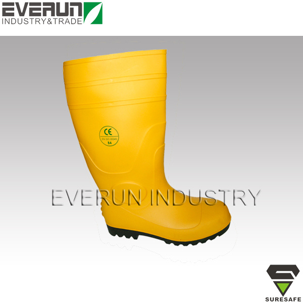 CE EN ISO 20345 PVC boots Mining boots Safety boots