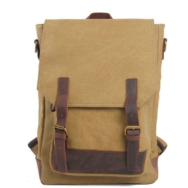 Sport Full Grain Leather Travel Canvas Bag Camping Bag RS-6914c