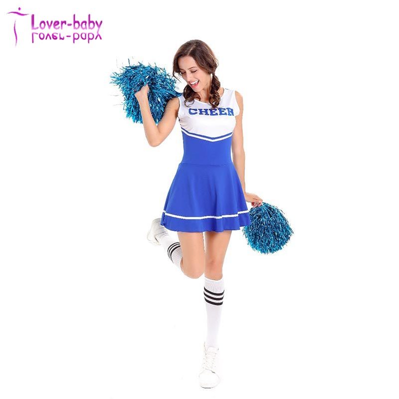 Hot Sale Sexy High School Cheerleader Costume L1017