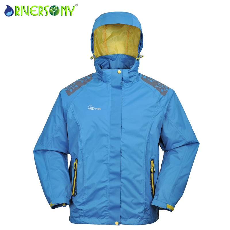 Pupular Style 3 Layer Outdoor Jacket in Blue