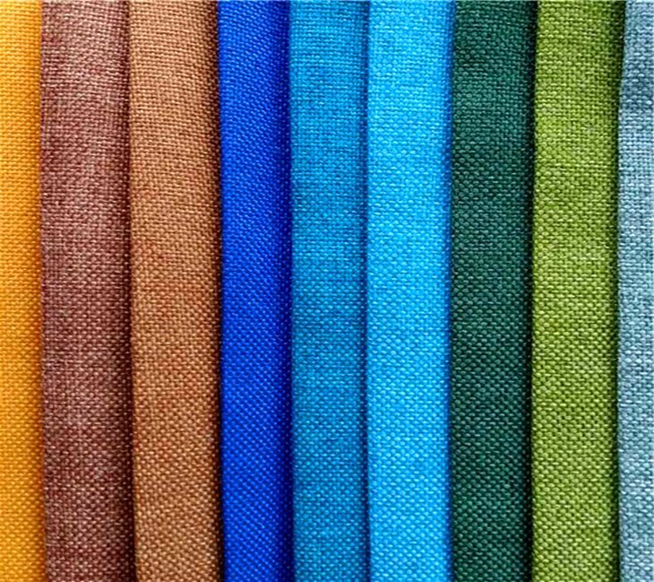 Home Textile Linen Type Curtain Decorative Fabric