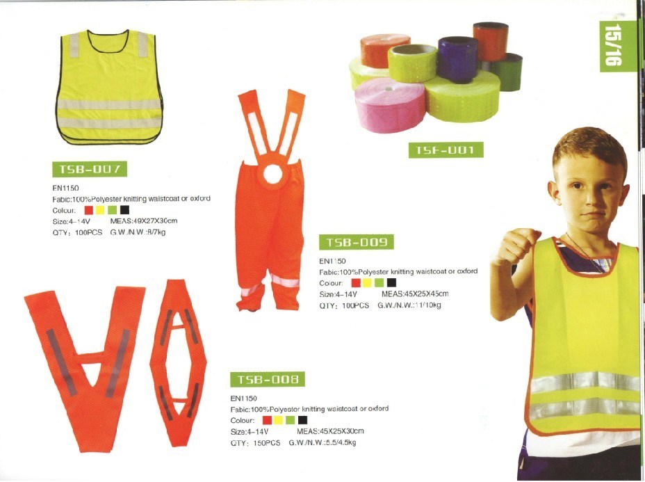 Cheap Kid's Safety Vest Reflective Jacket for Children