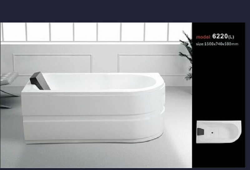 Acrylic Hot Frestanding Bathtub/Skirt Bathtub/ Simple Bathtub (BNG2006)
