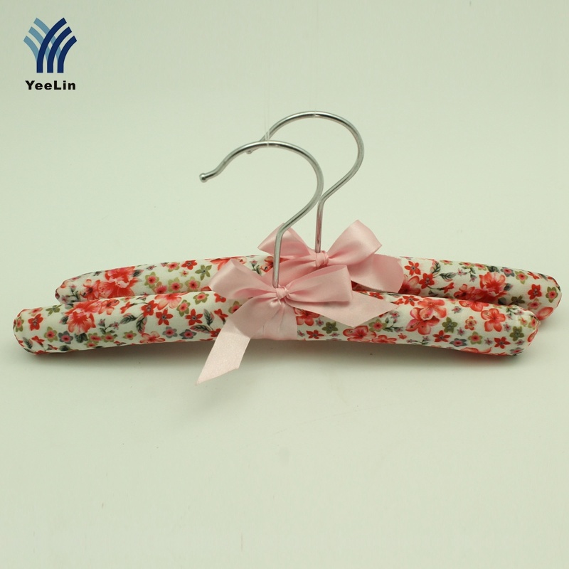 Yeelin Colorful Satin Padded Clothes Hanger for Kids Size