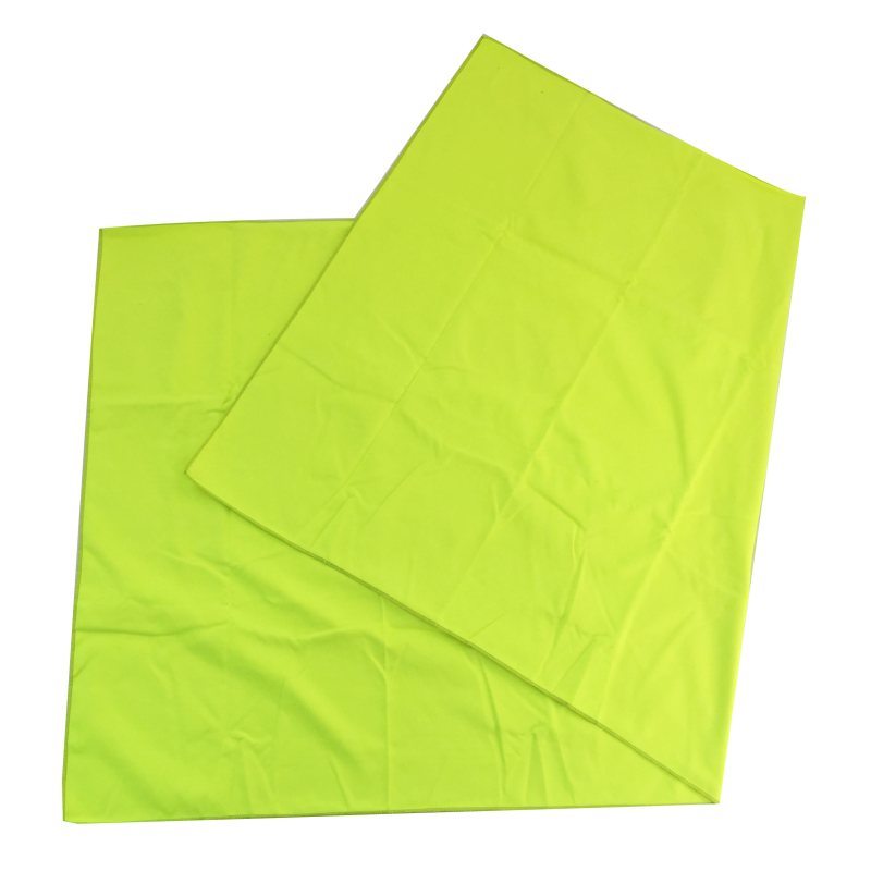 Apple Green Solid Color Quick Dry Face Microfiber Outdoor Towel