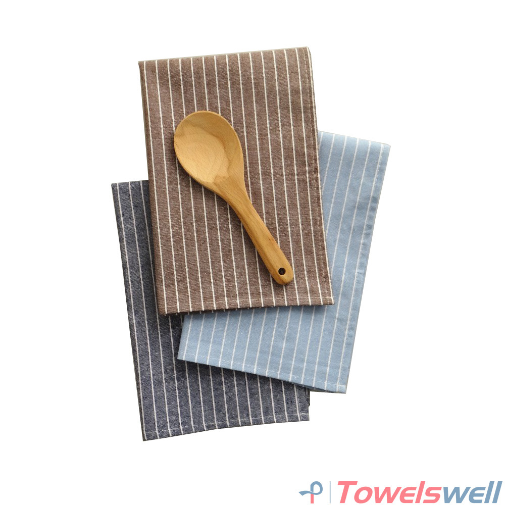 Cotton Striped Style Kitchen Tea Towel