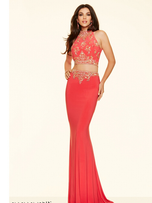 2017 Red Party Prom Evening Dresses Pd98004