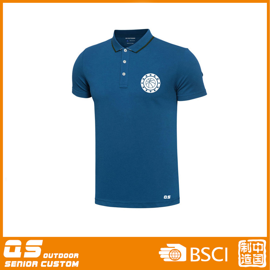 Men's Sports Polo Dry Fit T-Shirt