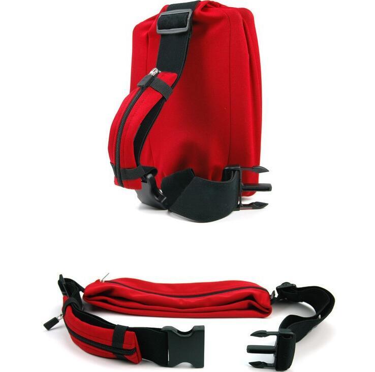 Extra Size High Elastic Sports Waist Bag iPad Back Pack Mobile Bag