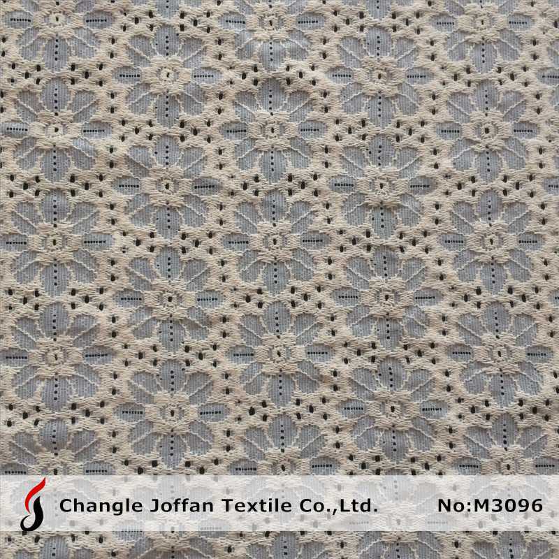 Cotton Guipure Lace Fabric for Garment (M3096)