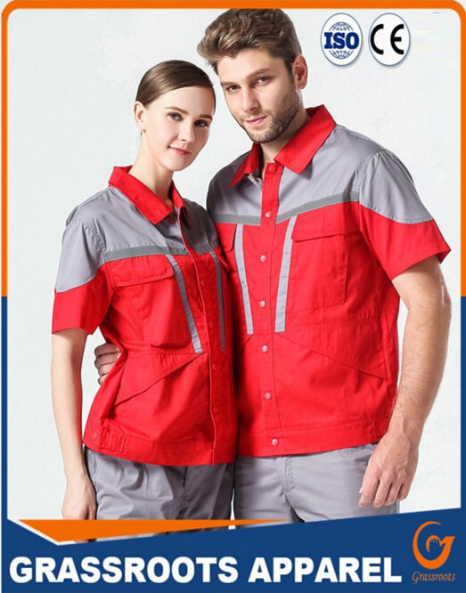 Fashion Design 100% Cotton Cheap and High Quality Workwear