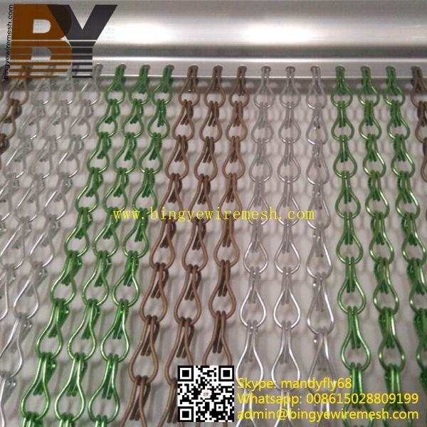 Chain Link Decorative Room Divider Curtain