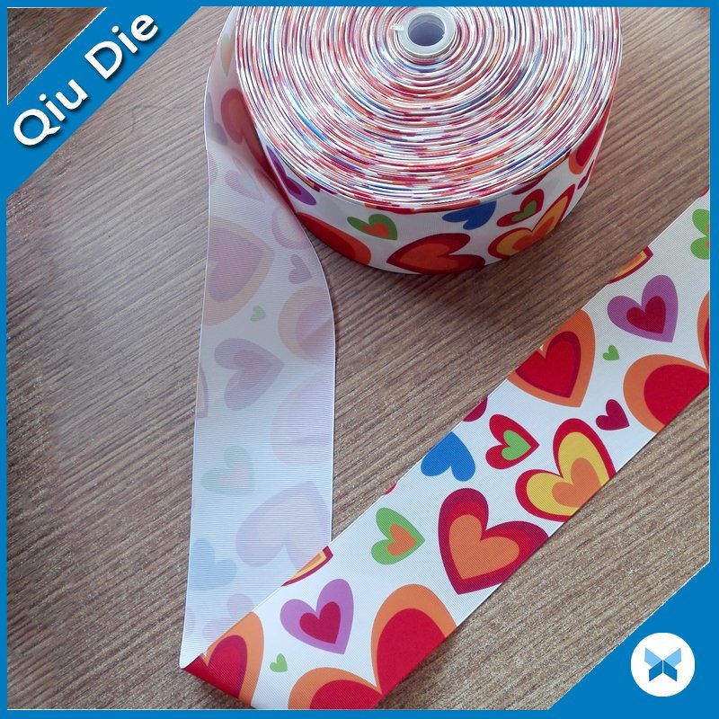 Colorfully Factory Custom Machine Print Silicone Webbing Tape