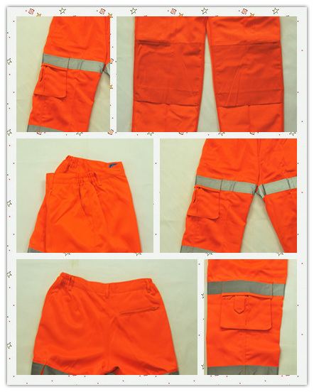 Work Wear Pants New Products 2016 Cheap Safety Trousers Used Hi-Vis Reflective Tape Work Pants