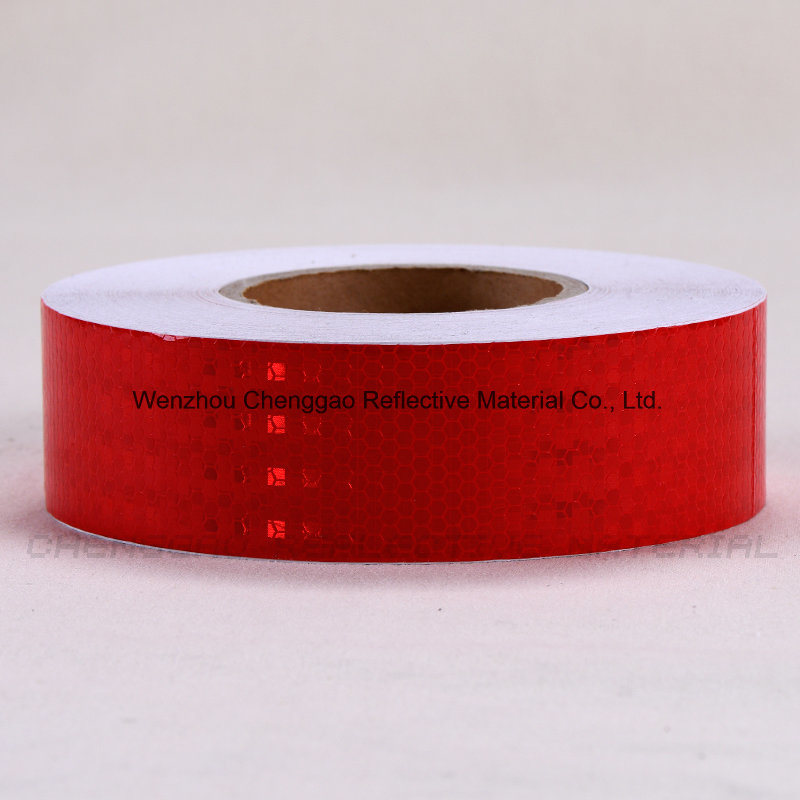 Car Red Truck Reflective Safety Warning Sticker Tape (C3500-OR)
