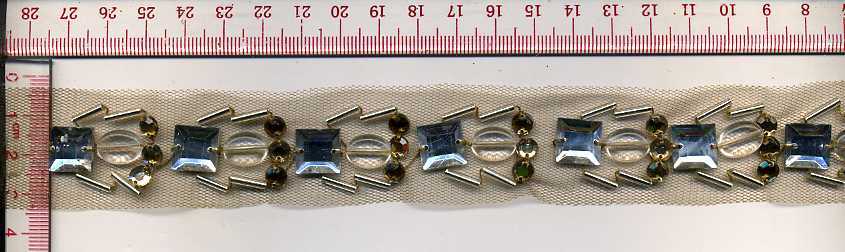 Fashion Hand Beads Embroidery Lace (J-0642)