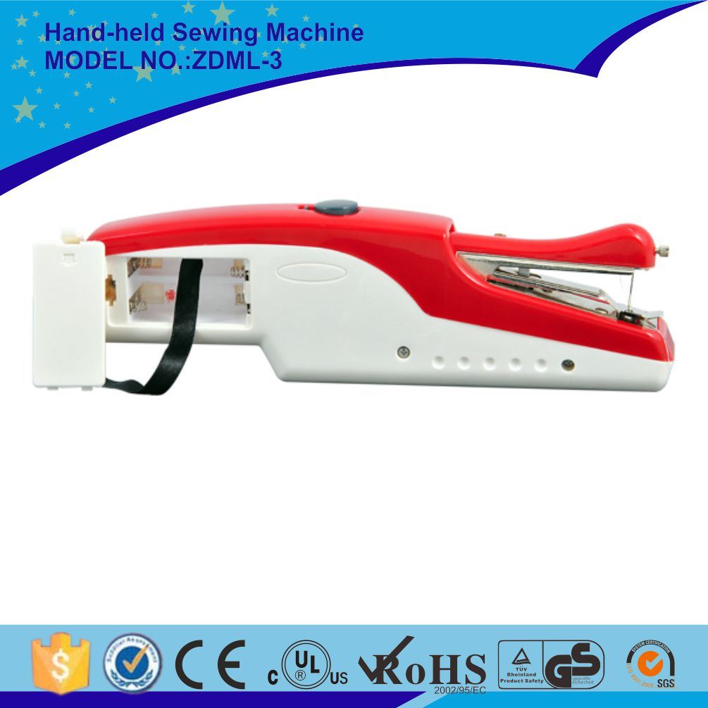 Zdml-3 Handy Use Portable Hand Stitch Household Mini Sewing Machine with Needle, High Quality Household Mini Sewing Machine, Hand Stitch Household