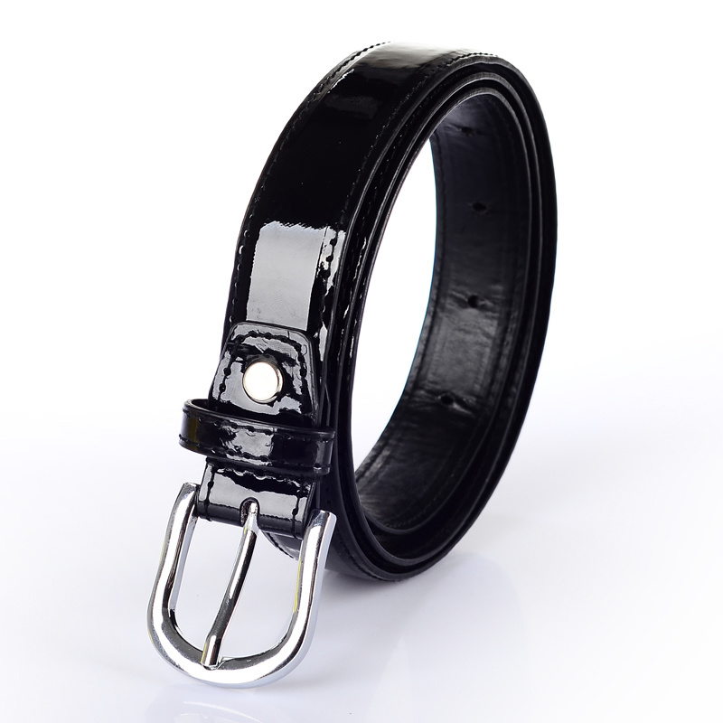 PU Leather Shiny Export Clothes Girl PU Belt (RS-1509013)
