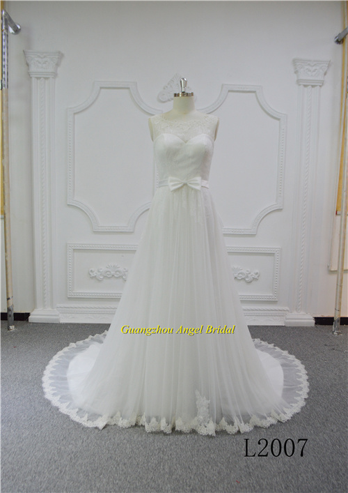 Elegant Hot Selling Lace A Line High Quality Women Bridal Wedding Dresses2017