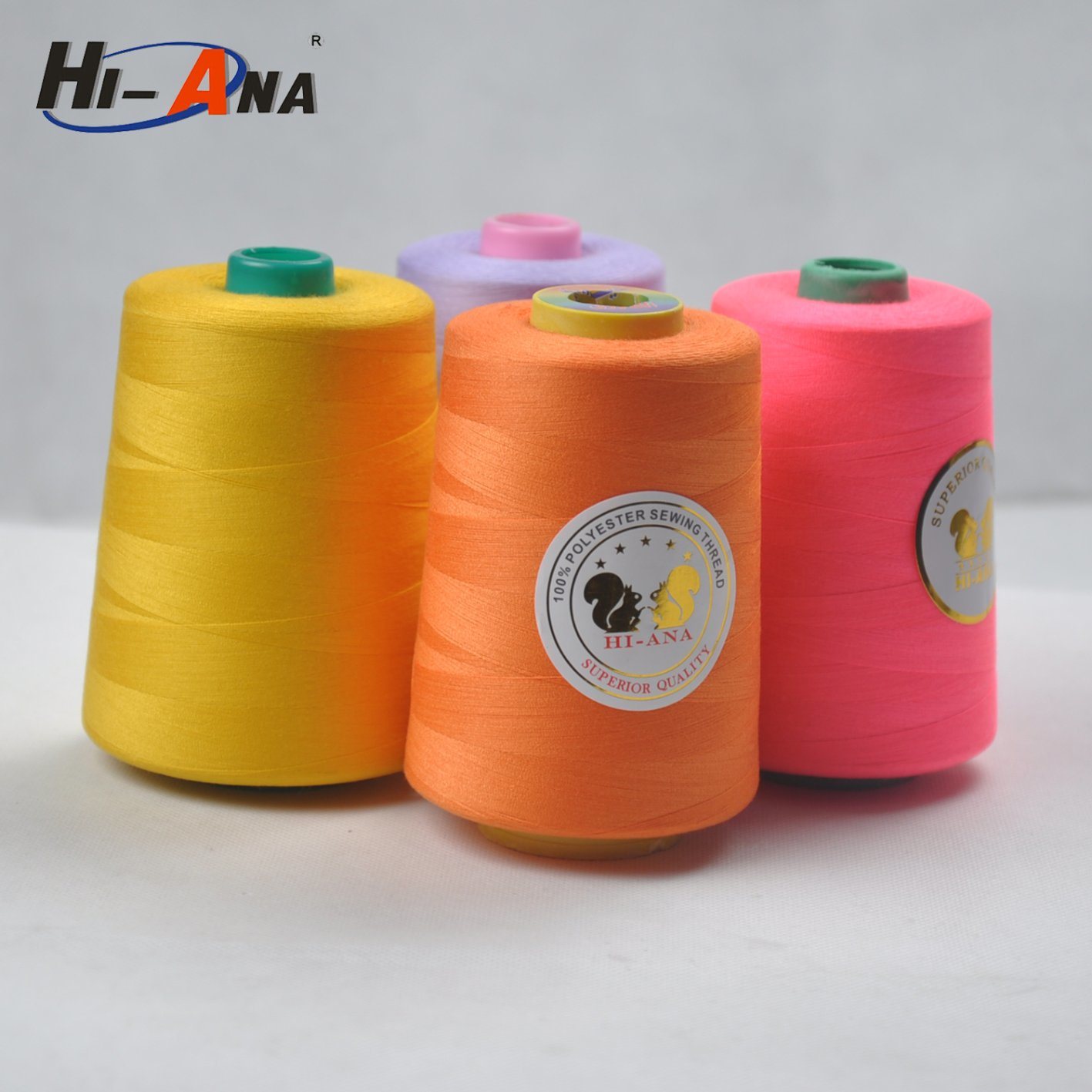 Sewing Thread Made of 100% Polyester 50s/2