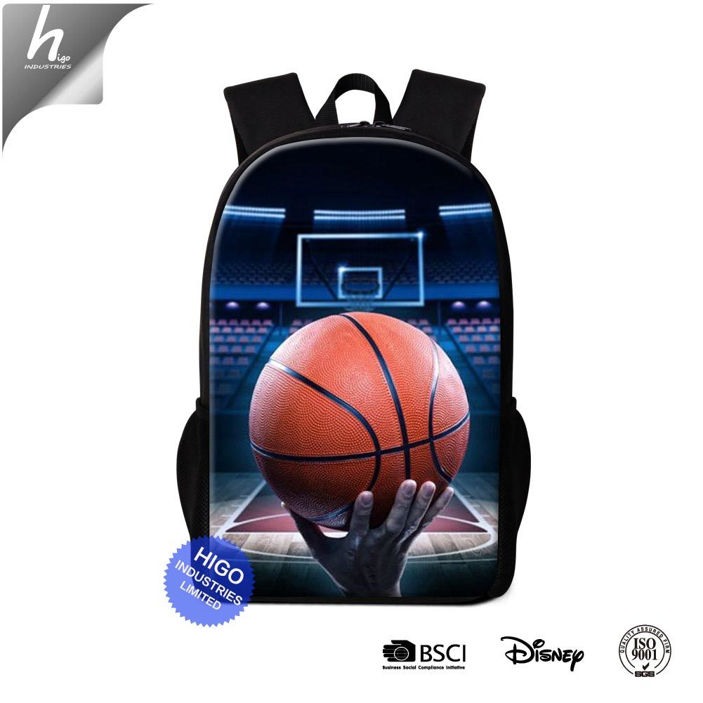 Design Your Own School Bag Basketball Backpack for Primary Students