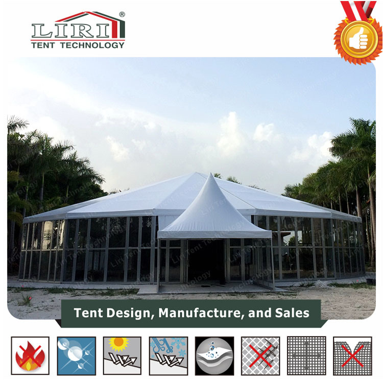 Custom Made Tent Dodecagon Hotel for Wedding Party and Event
