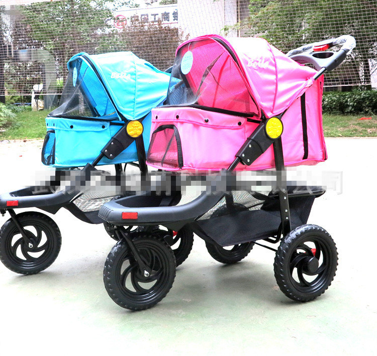 High Quality 3-Wheels Dog Outdoor safety Pet Stroller