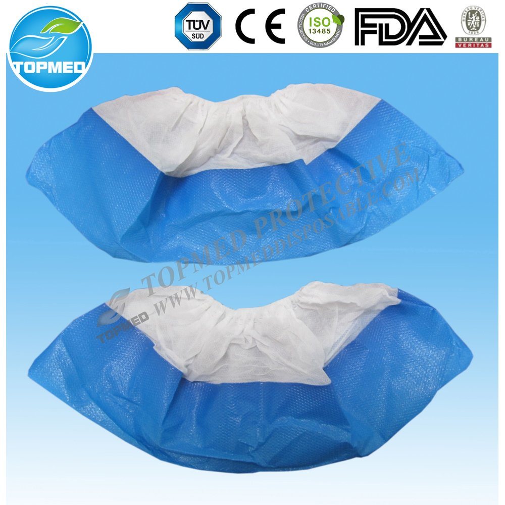 Nonwoven Medical Shoe Cover, SBPP Antidust Shoe Covers