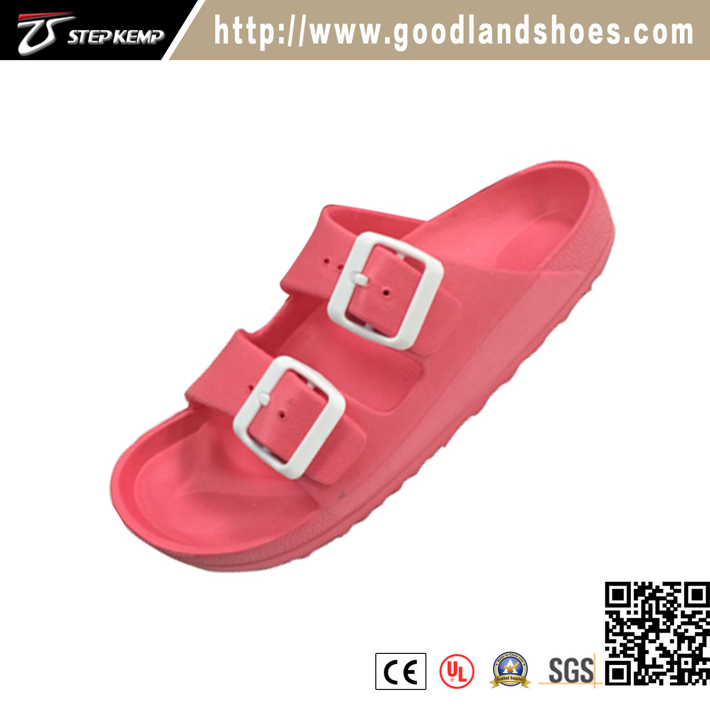 Comfortable Rubber Women and Men Casual Slippers Red Shoes 20249