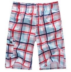 Men's New 100% Polyester Fashion Beach Pants (LOG-11L)