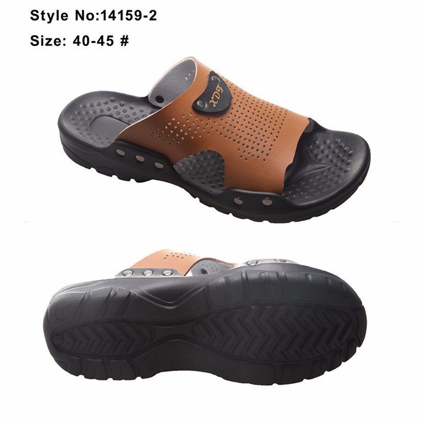 New Arrival Arabic Slipper for Men PU Slipper Shoes