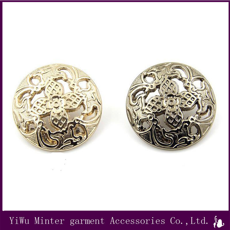 Metal Button Sewing for Clothing Garment Accessories