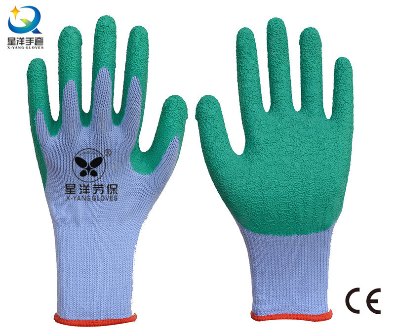21 Gauge Yarn Latex Palm Coated Work Glove