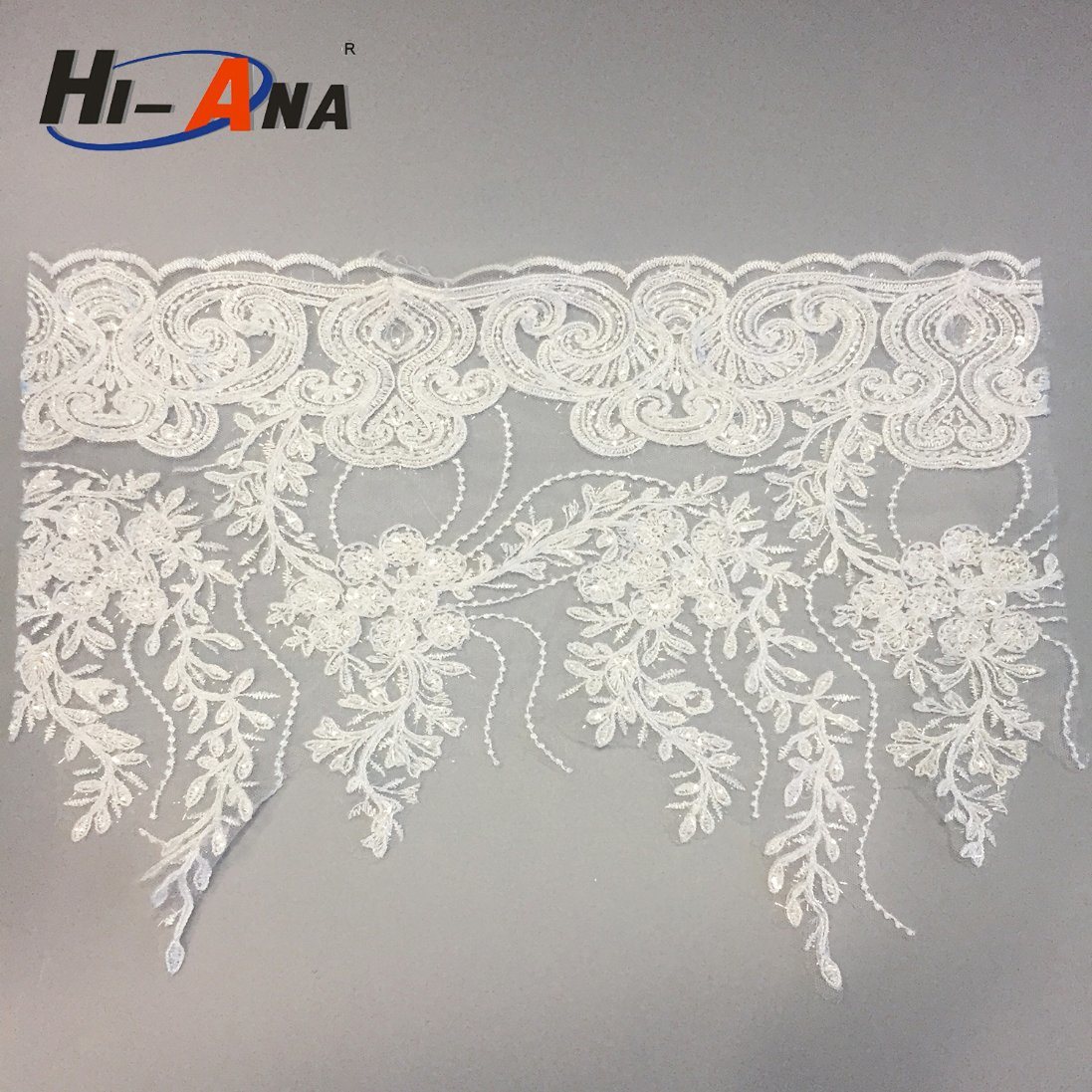 One to One Order Following Various Colors Lace Embroidery Stone