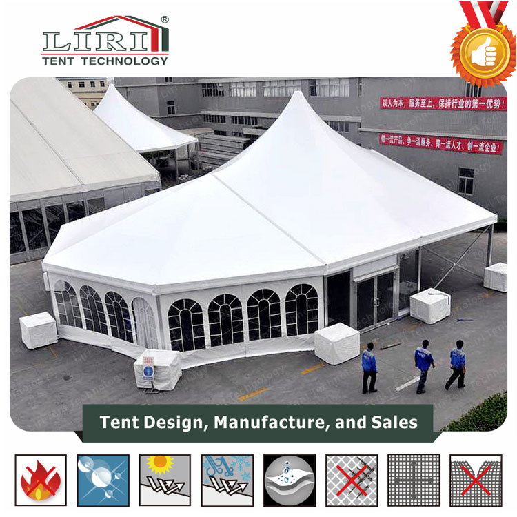 Circus Round Octagon Wedding Party Tent for 200-2000 People