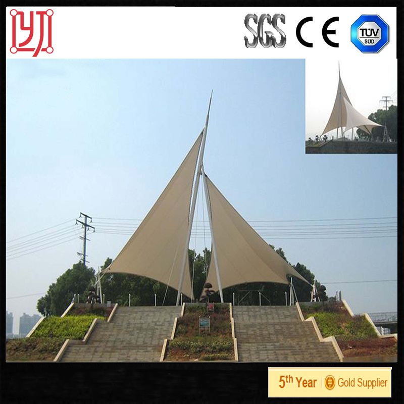 Q235 Steel Steel Structure Park Shades Garden Used Awning for Sale