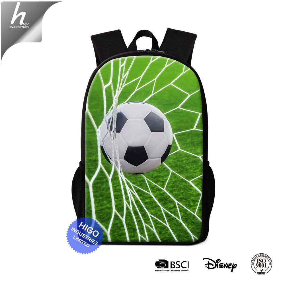 Simple Design Rucksack Worlds Cup School Backpack for Children