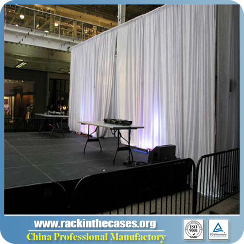 Customized Aluminum Curtain Pole and Curtain for Event (RKPD)