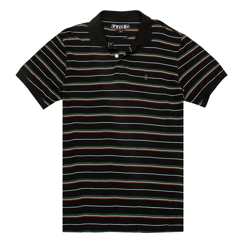 Casual Apparel Polo Shirt with Yarn Dye Stripe Fabric (PS092W)