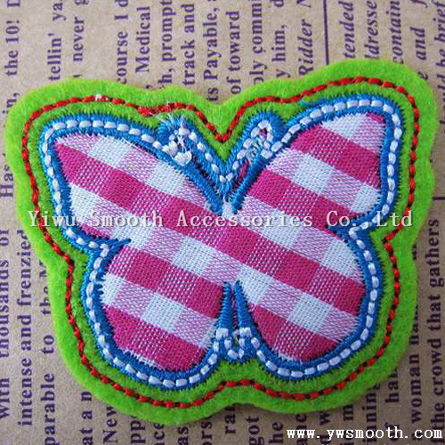 Factory Custom Fashion Butterfly Embroidery Patches for Garment Accessories Decoration