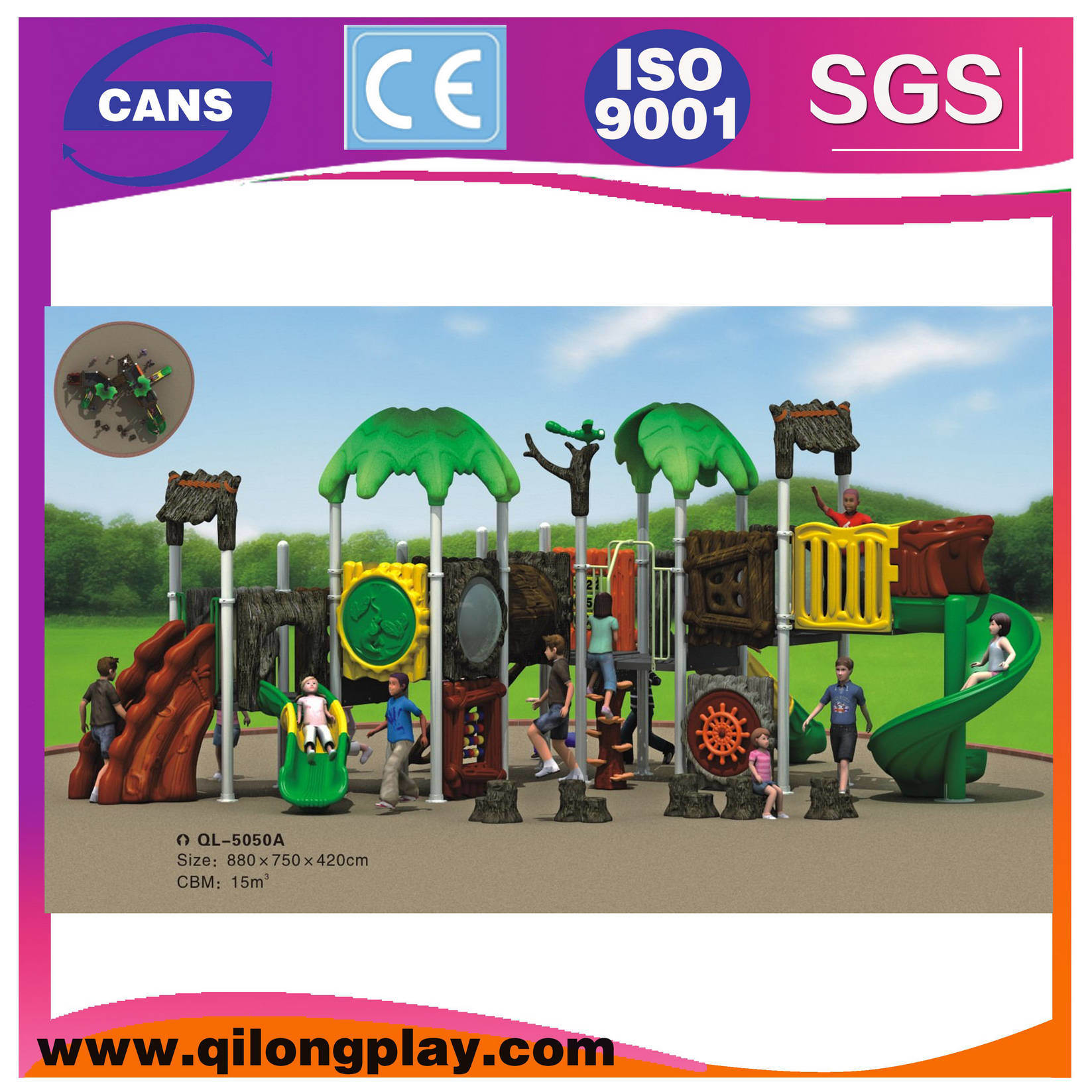 Best-Selling Excellent Quality Outdoor Playground Slide