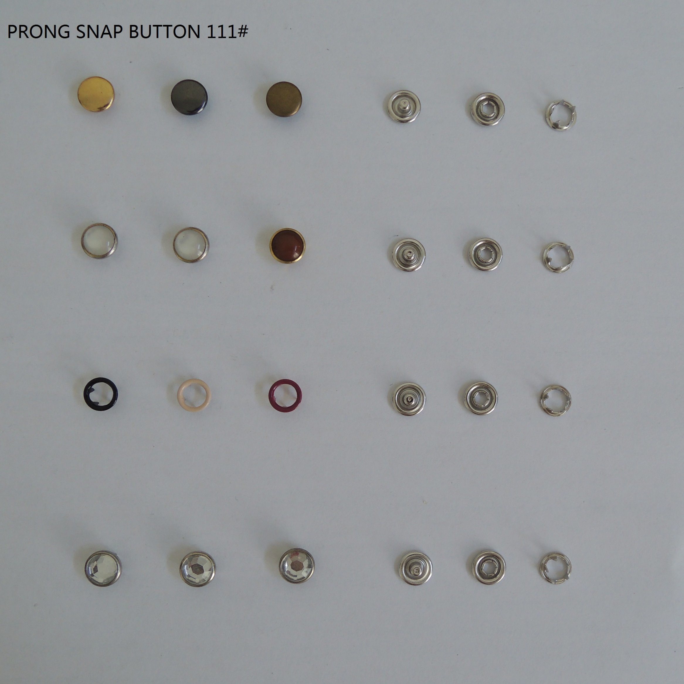 Colorful and Multiple Function Prong Snap Button (111#)