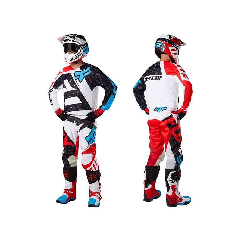 White Custom Motocross Jerseys/Pants Mx Gear Clothing (AGS02)