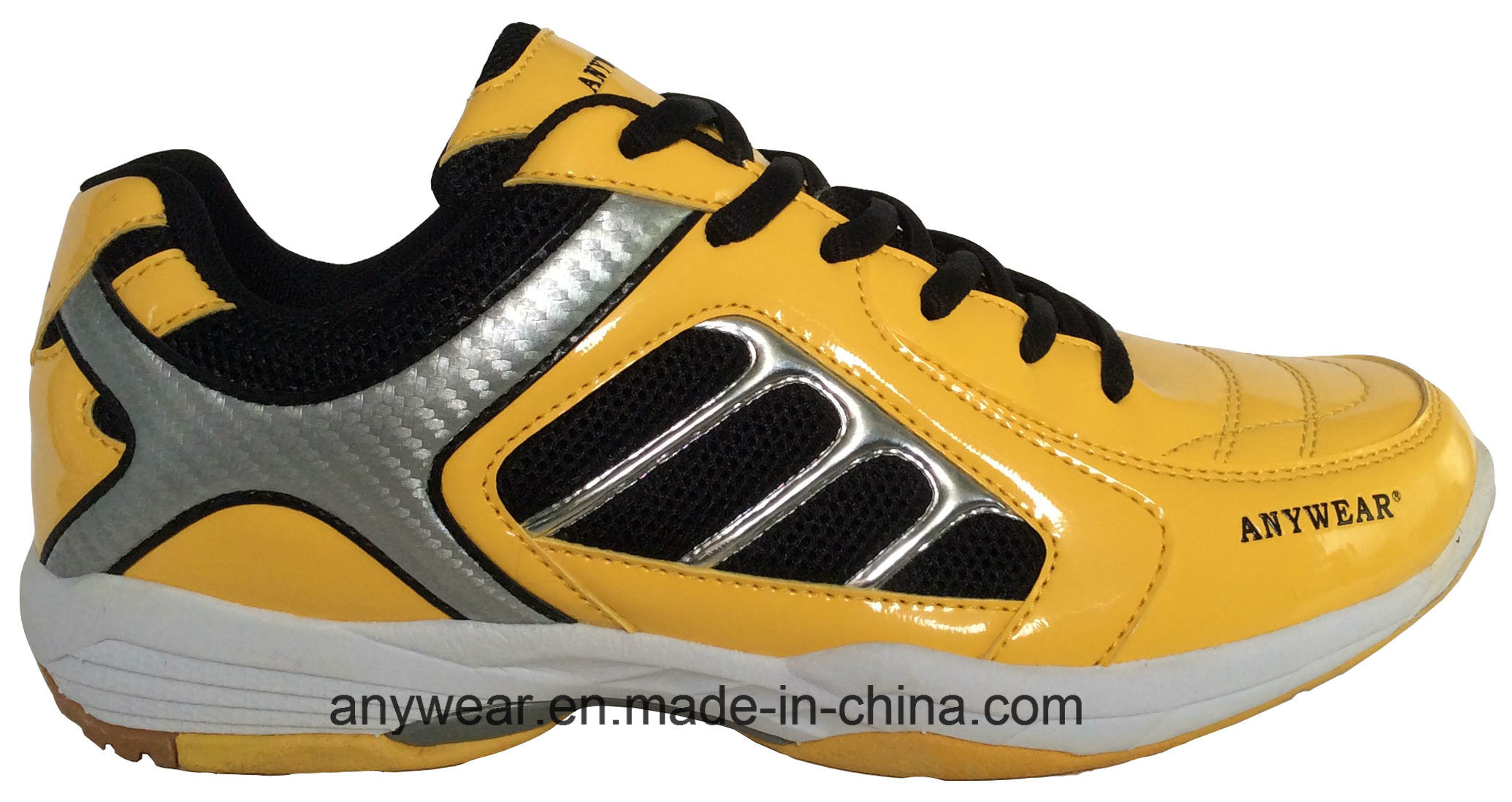 Mens Sports Badminton Shoes Tennis Shoes Squash Footwear (815-8107)